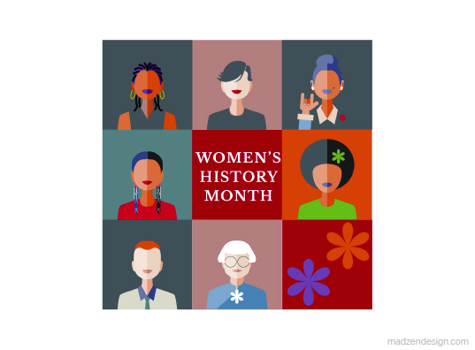Womens History Month Social Media Post